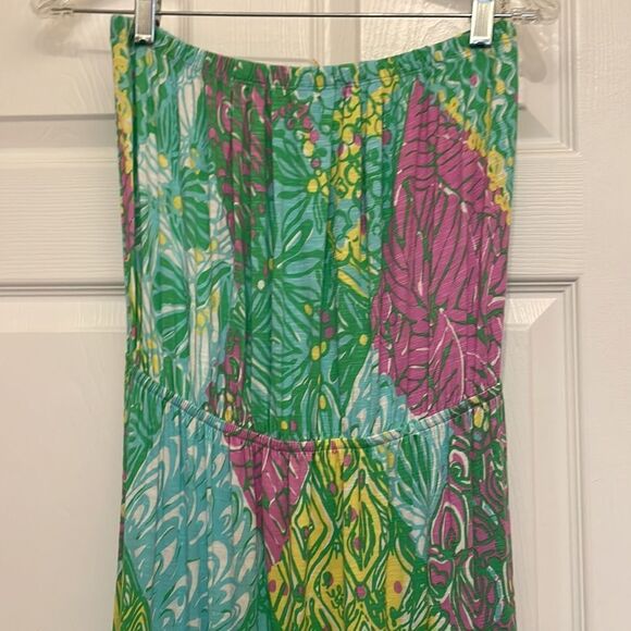 Lilly Pulitzer Marlisa Sun Dance Strapless Maxi Dress - Picture 6 of 7